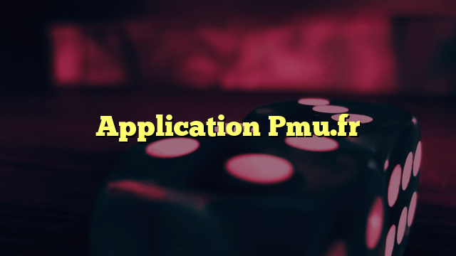 Application Pmu.fr