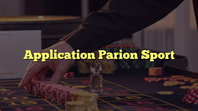 Application Parion Sport